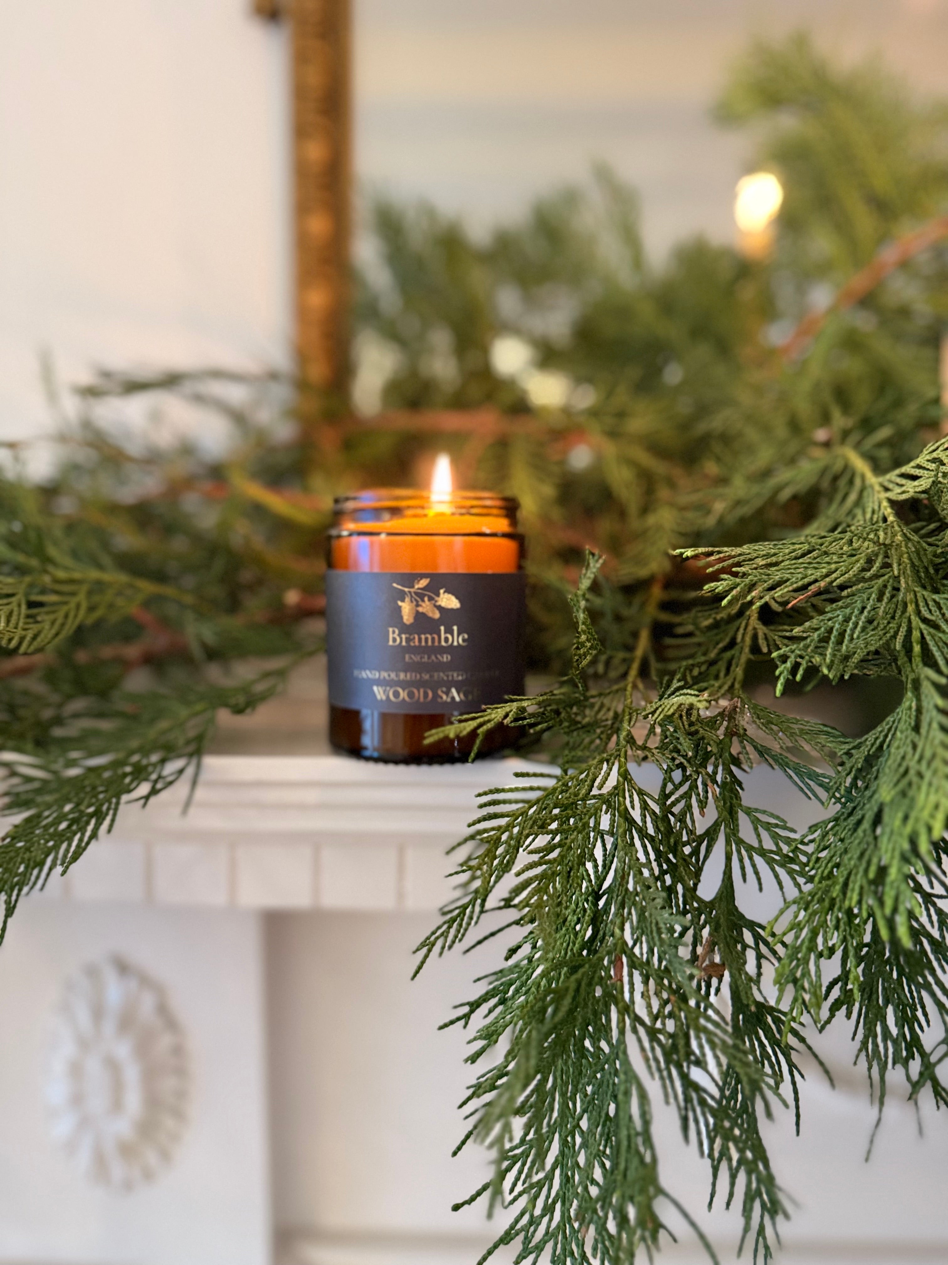 WOOD SAGE DIFFUSER + CANDLE SET