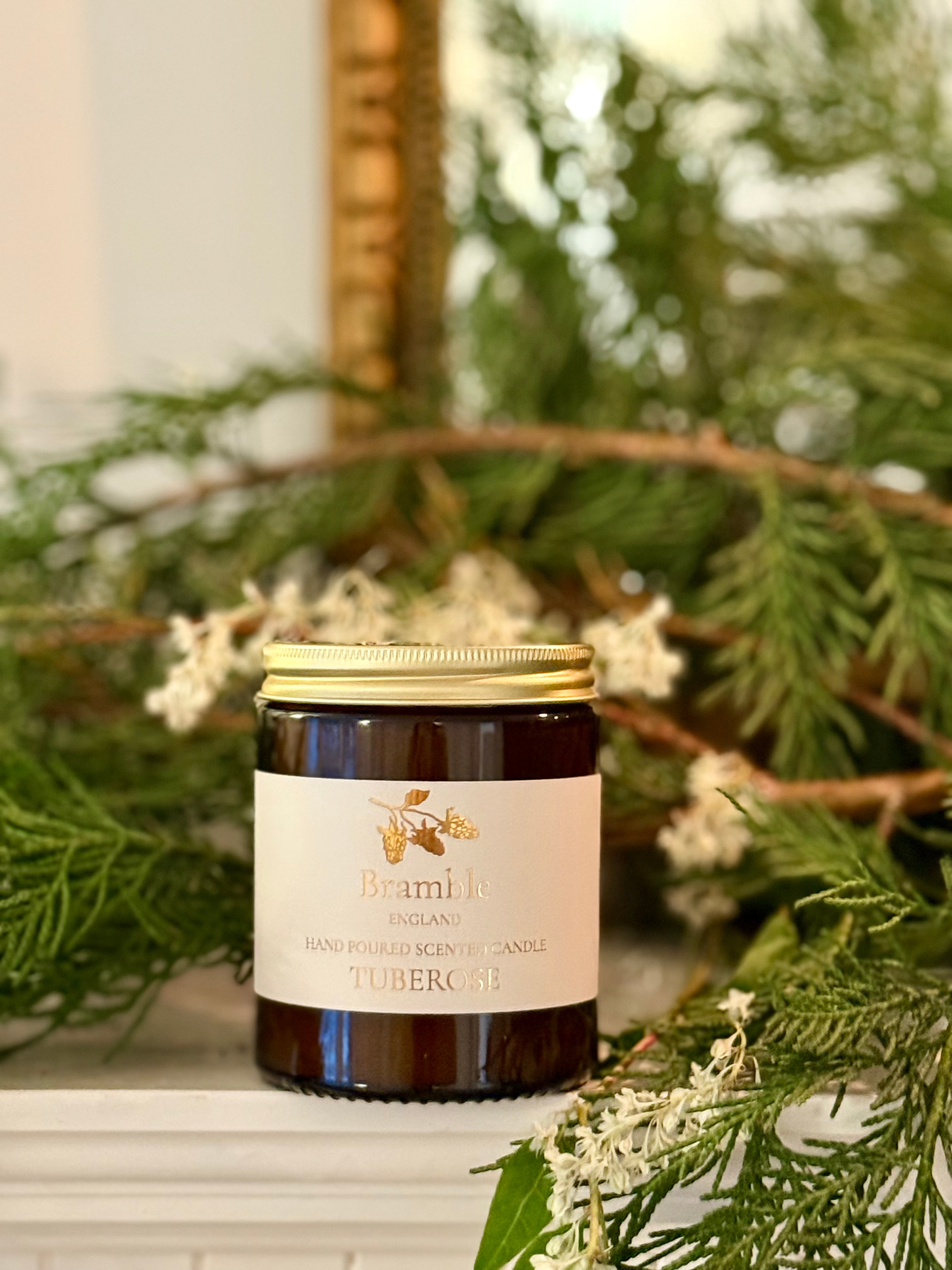CHRISTMAS CANDLE TRIO  SET
