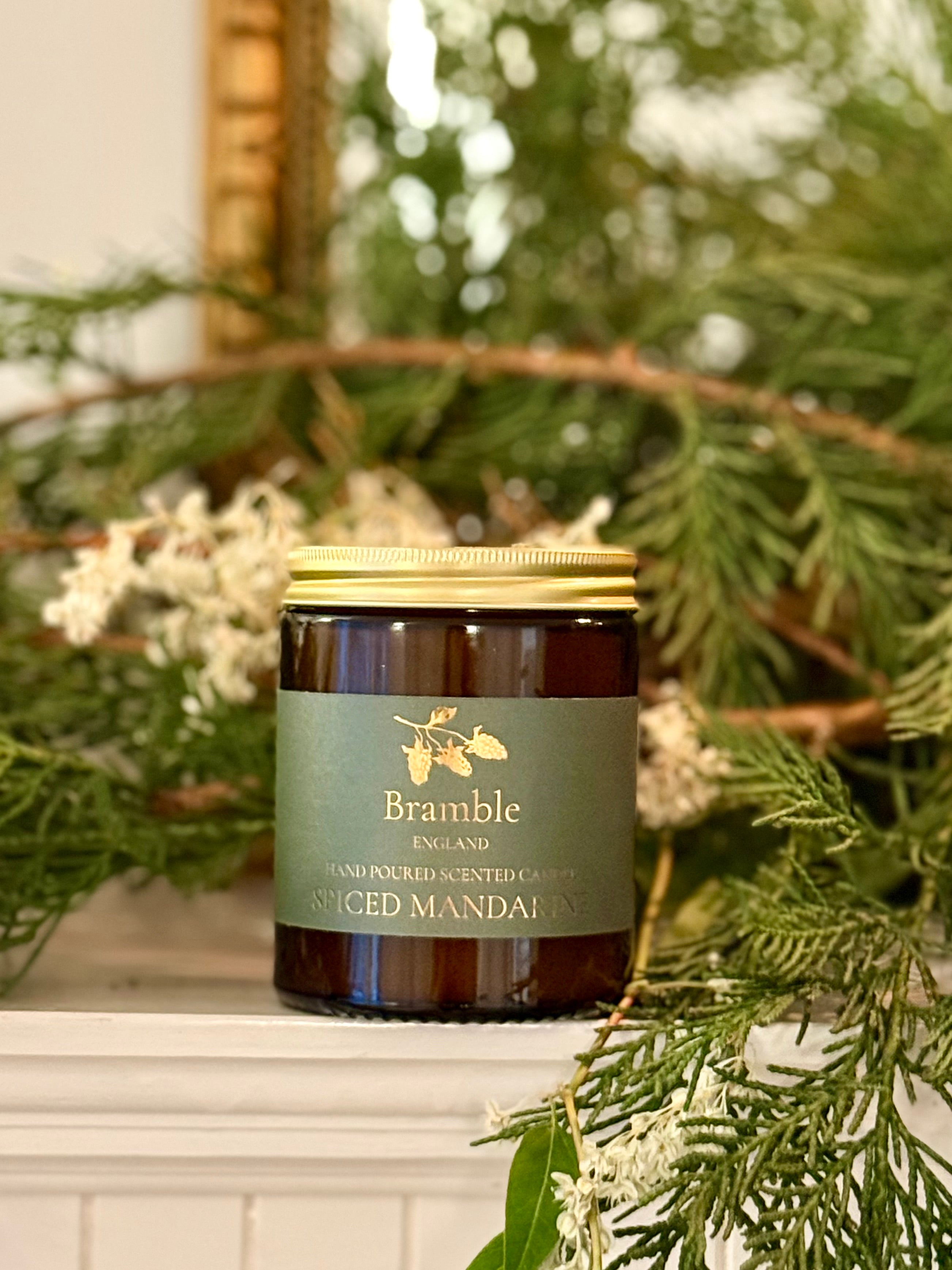 SPICED MANDARINE DIFFUSER + CANDLE SET