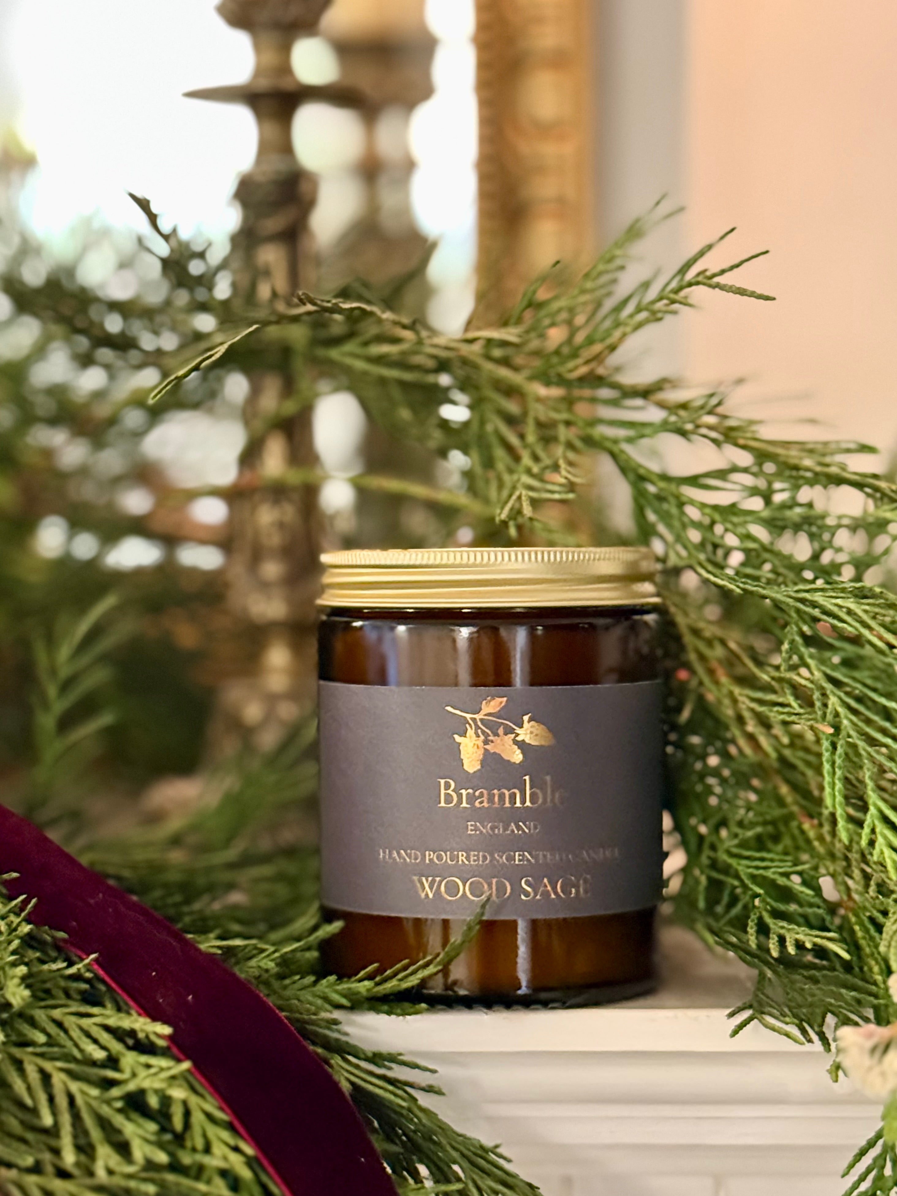 CHRISTMAS CANDLE TRIO  SET