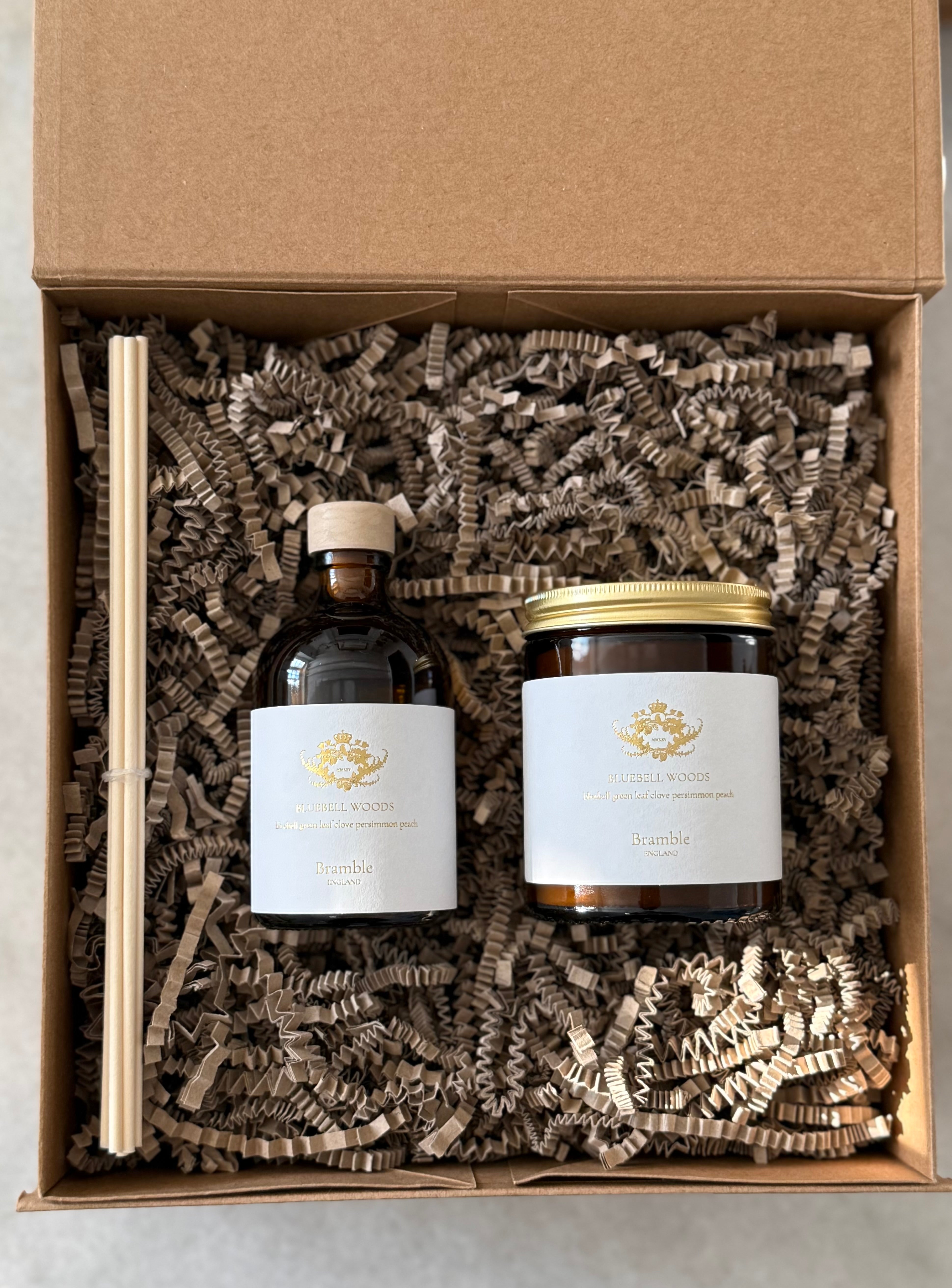 BLUEBELL WOODS DIFFUSER + CANDLE SET